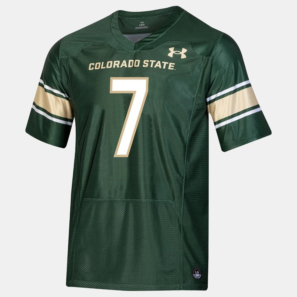 Men's Under Armour Colorado State ANUSIEM Football Jersey XXL